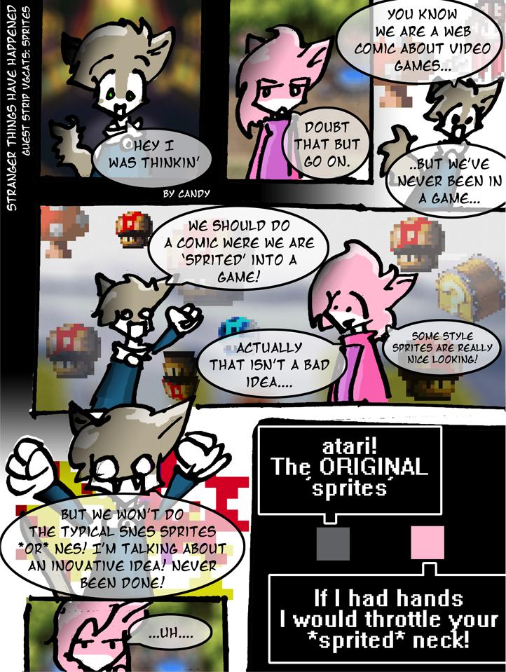 V G Cats fancomic: Sprites