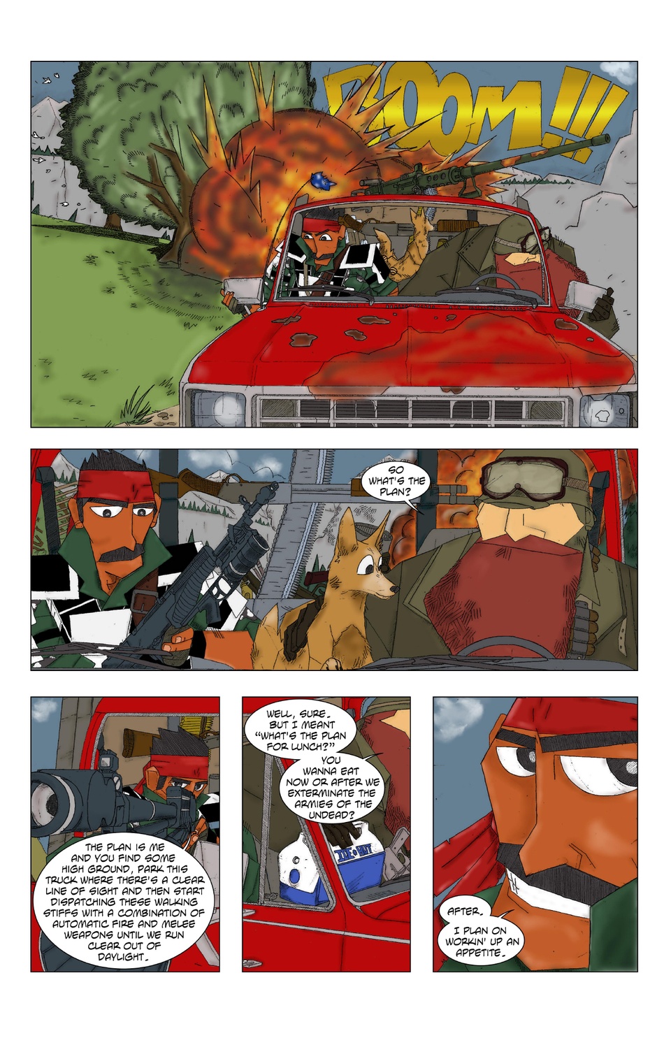 BERT AND WOODROW'S LAST ADVENTURE #1 Page 8