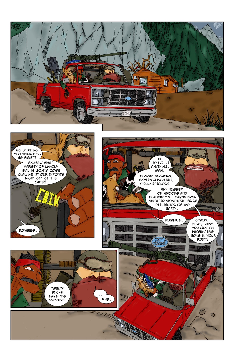 BERT AND WOODROW'S LAST ADVENTURE #1 Page 4