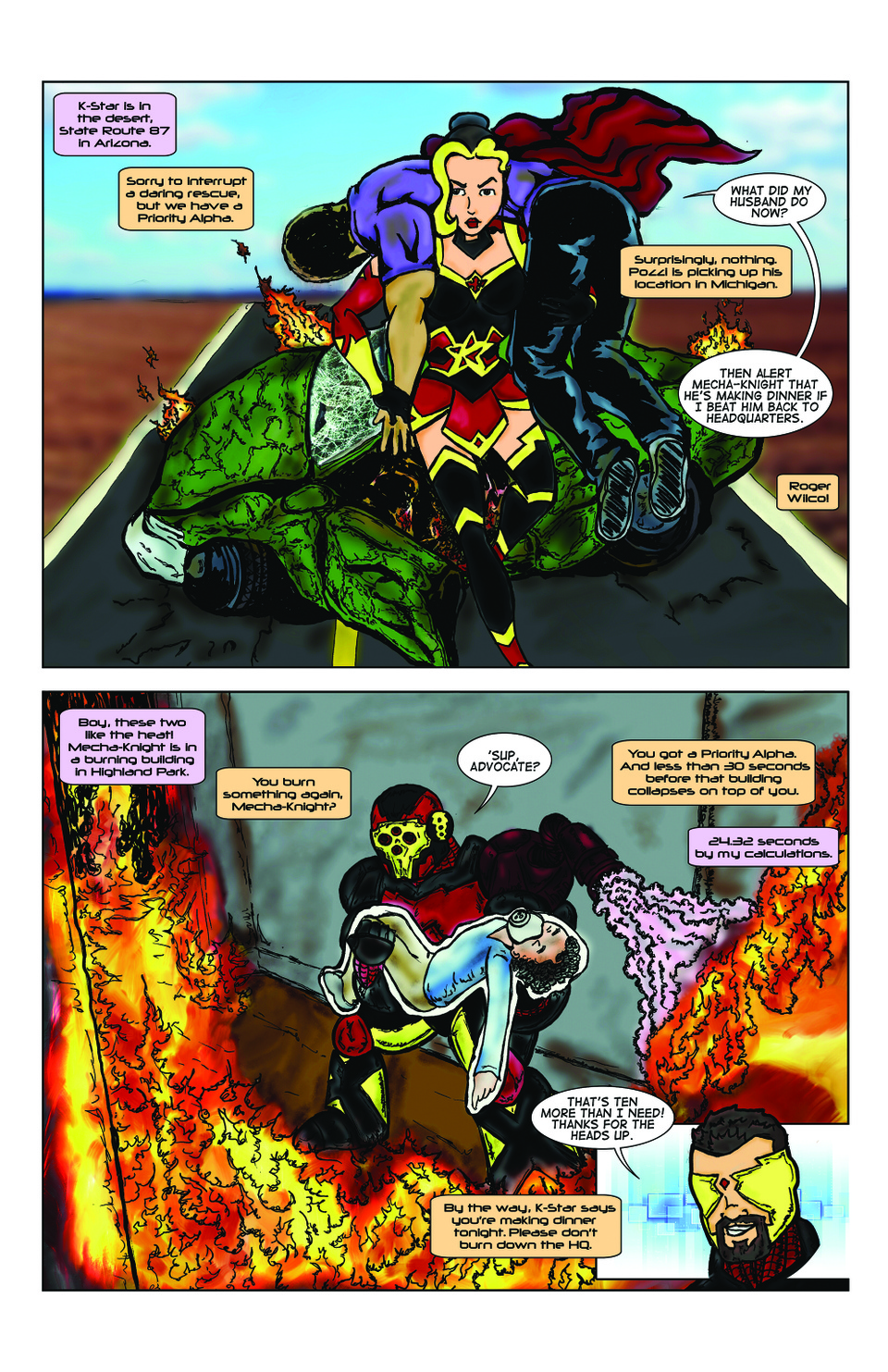 THE IMPOSSIBLE FAMILY #1 PAGE 9