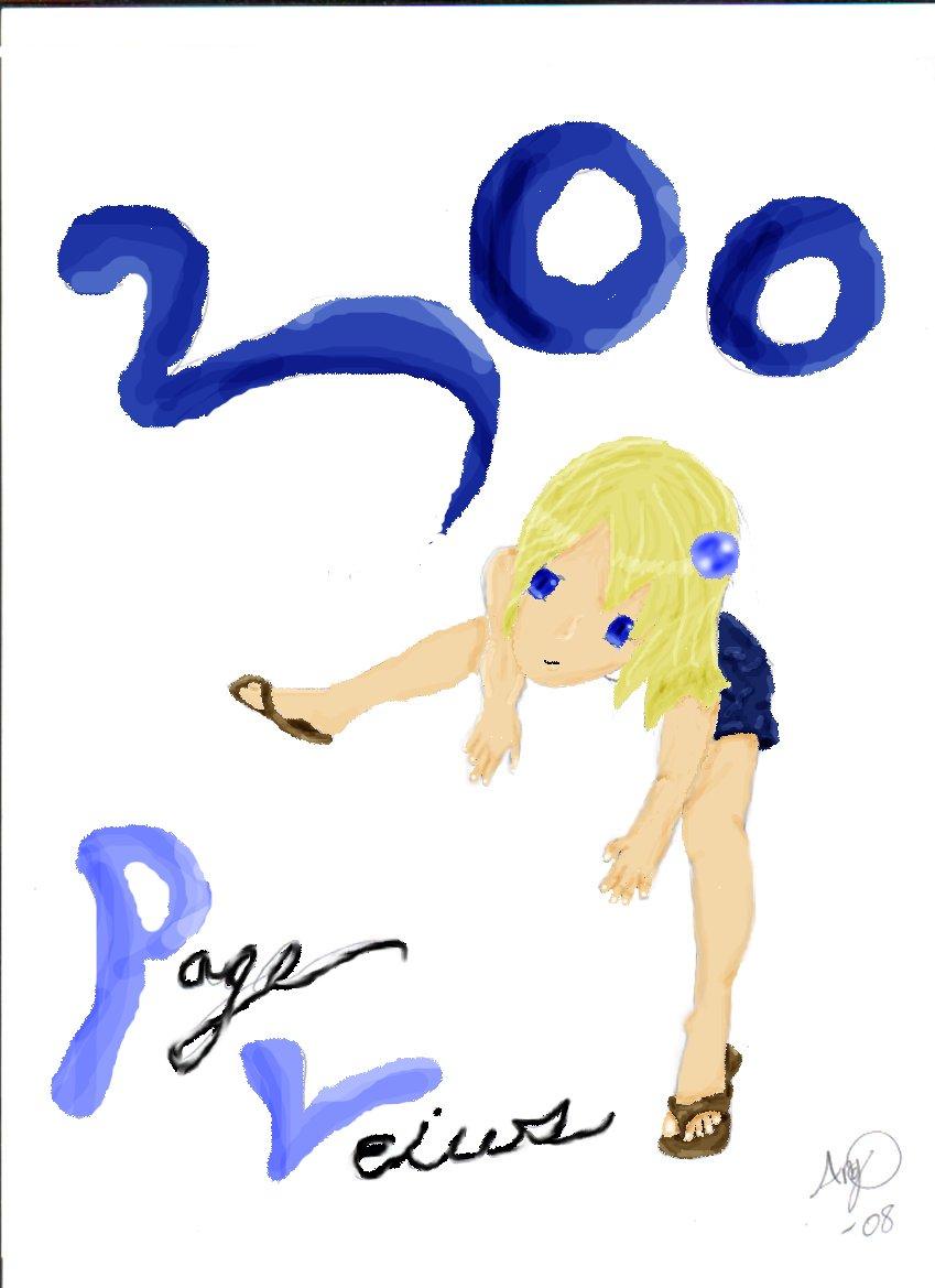 200 pageviews!!!!!