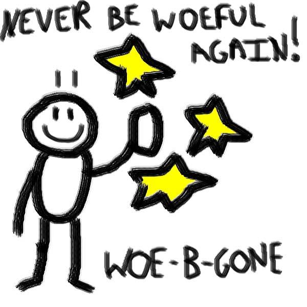 WOEBEGONE