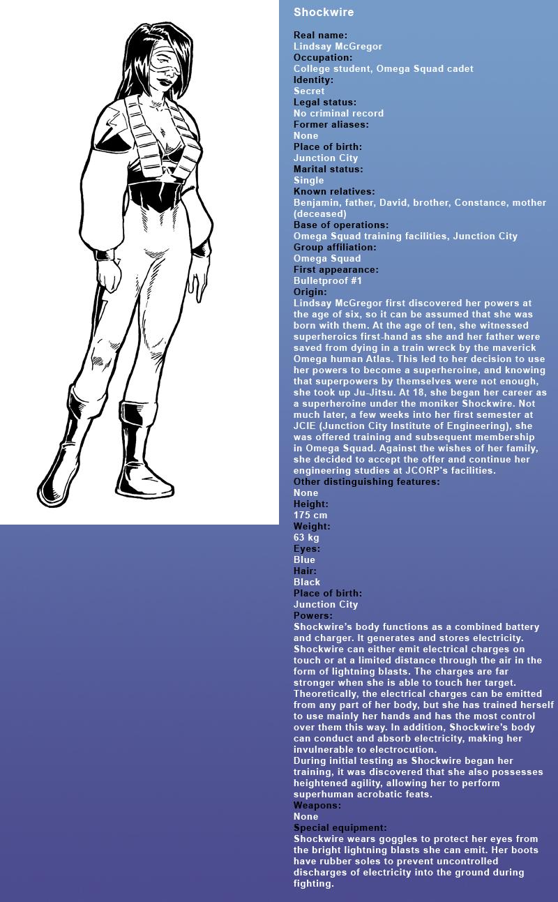 Character Profile: Shockwire