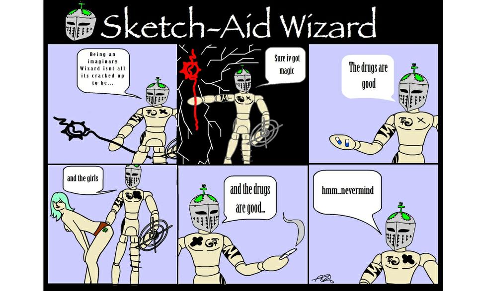 The Adventures of Sketch Aid Wizard 1