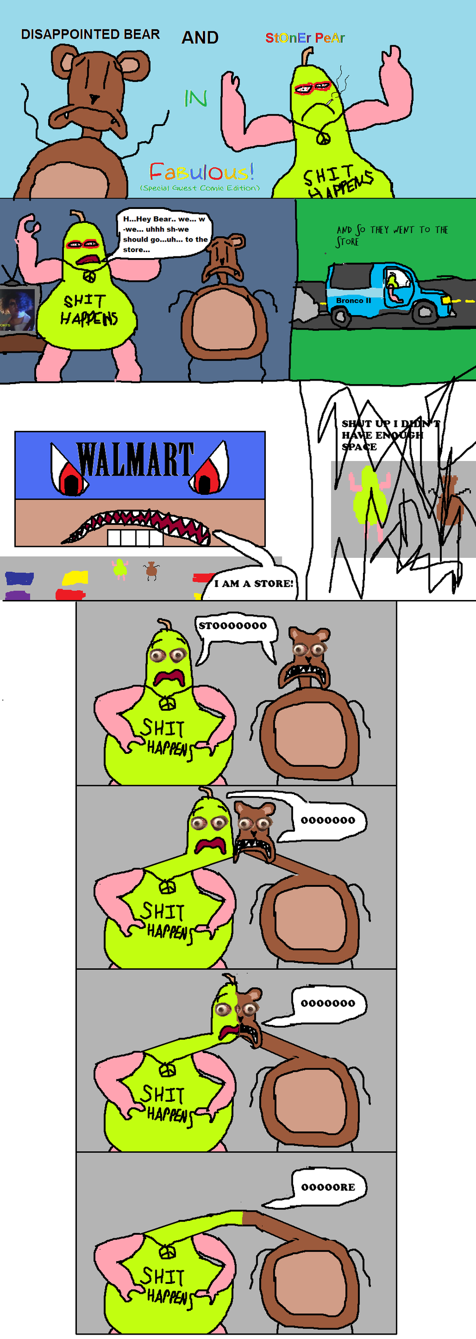 Going to the store (Old Comic)