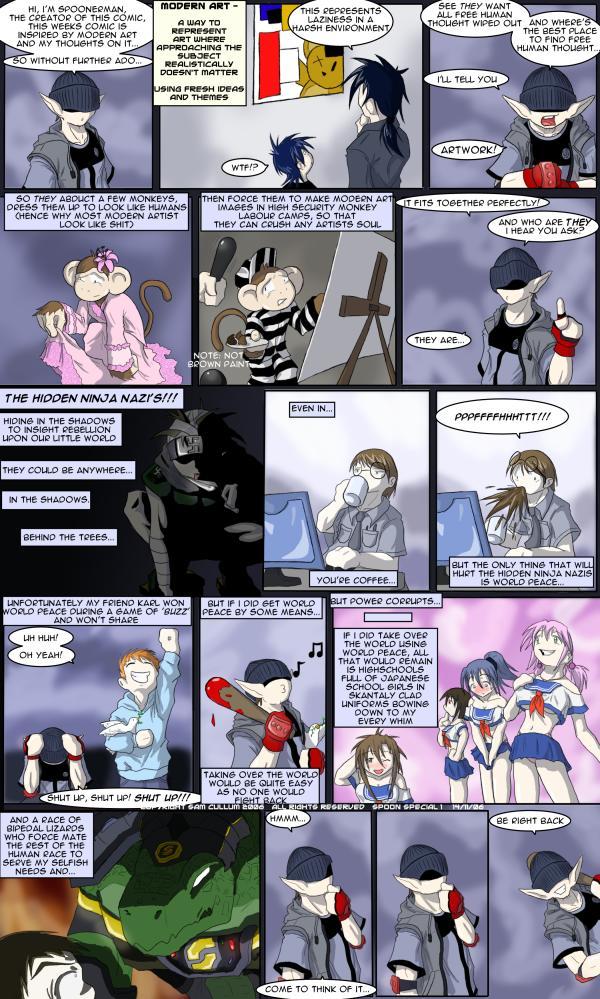 14/11/06 [036] [CG] Spoon Special 1 - Why Modern Art Sucks