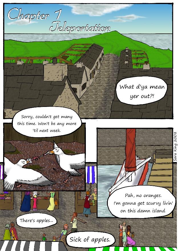 Part 1, Chapter 1 (Teleportation), Page 1