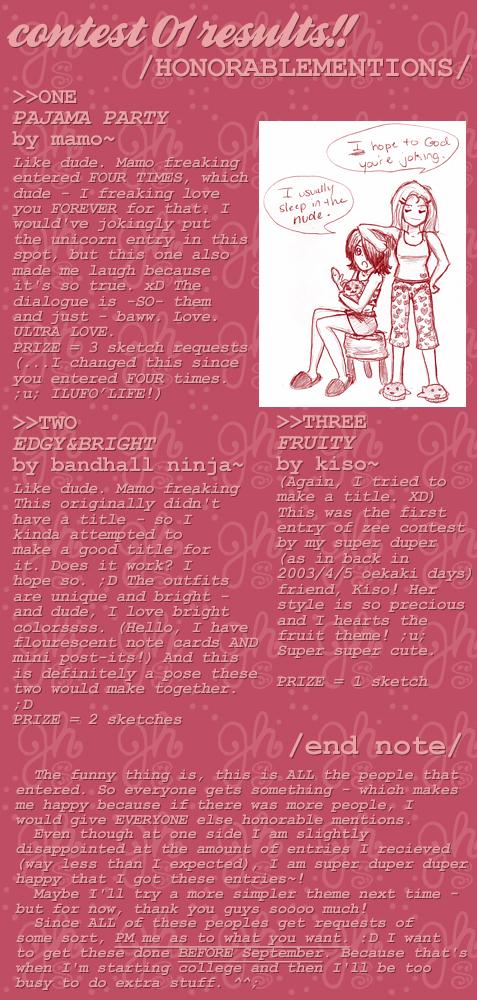 contest 01 - results 2/2