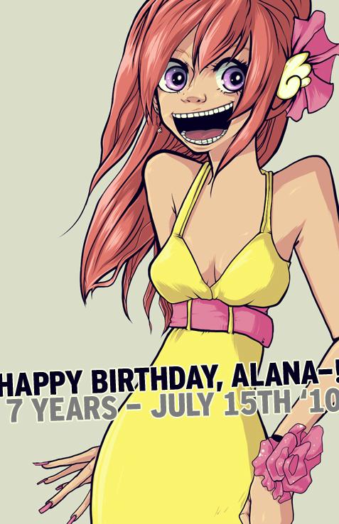 HAPPY BIRTHDAY, ALANA!
