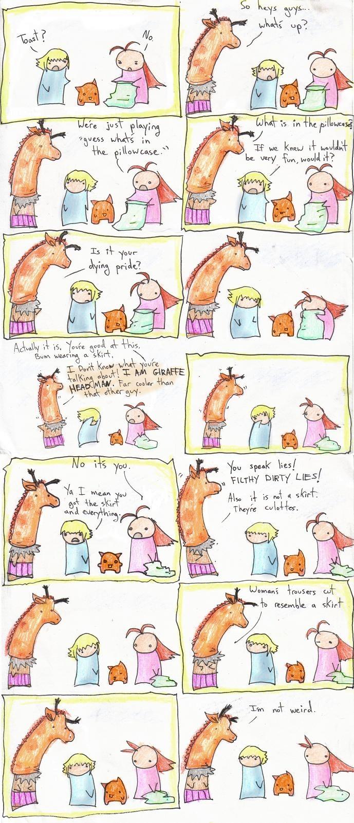 99. Return of Giraffe Head Man