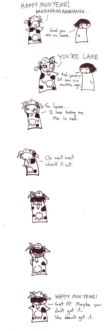 118. it is new  years time