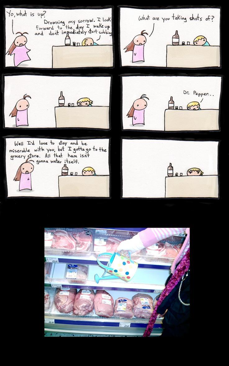 123. gotta water that ham