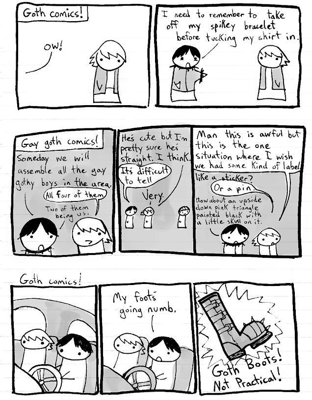 124. goth comics