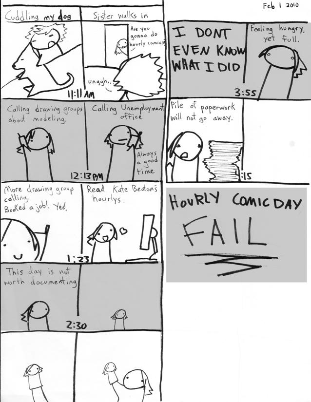 Hourly Comic, Feb 1 2010