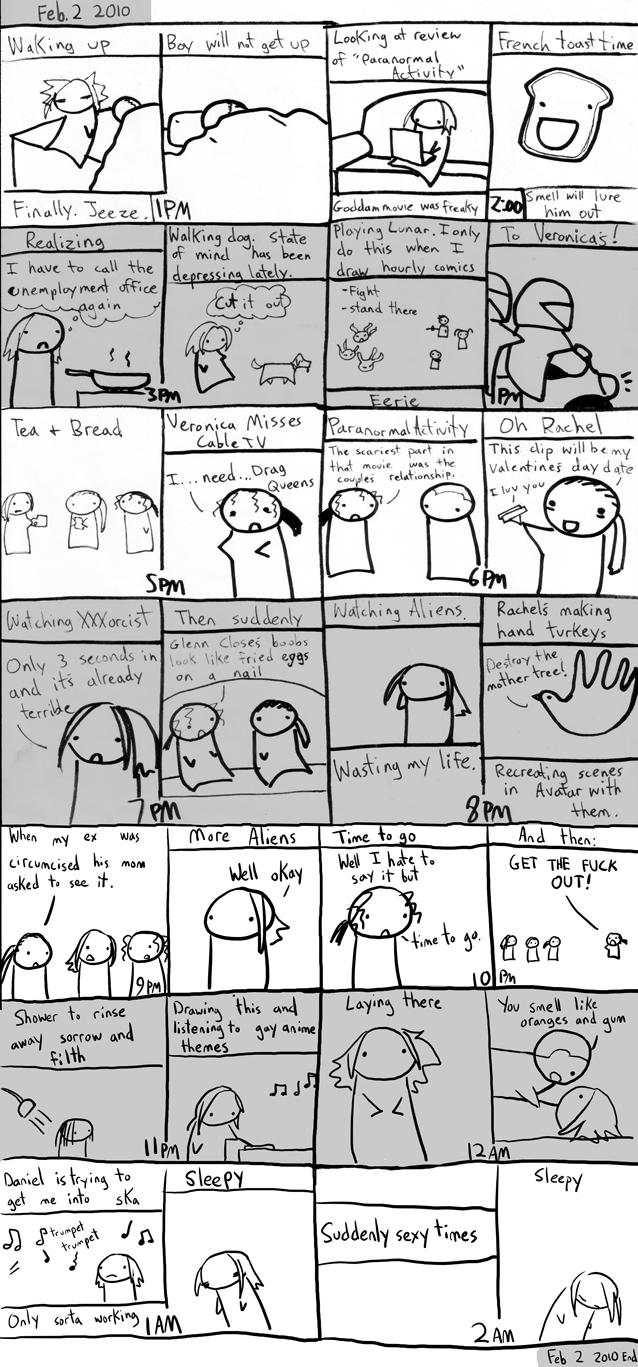 Hourly Comic, Feb 2 2010