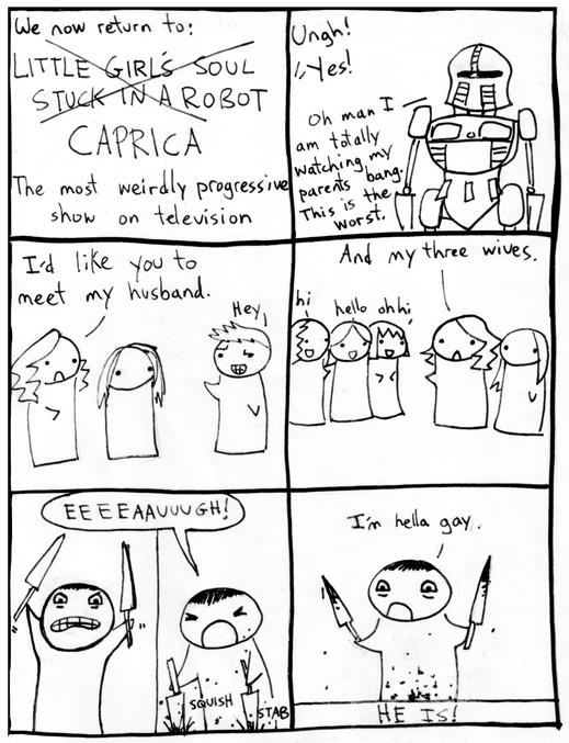 Caprica comic