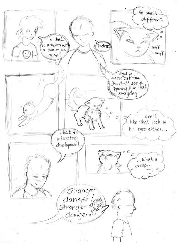 135: Smells different (Black Kitty)