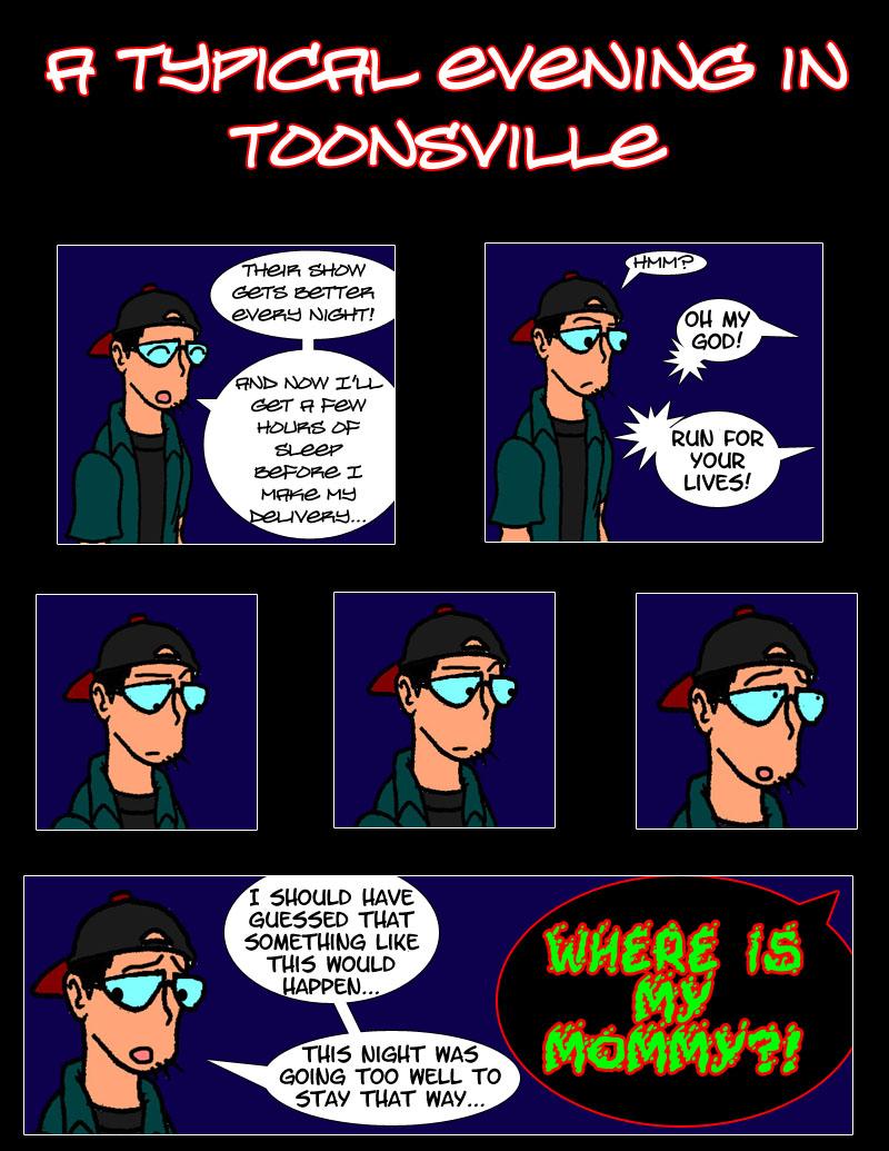 A Typical Evening in Toonsville (MadCat)