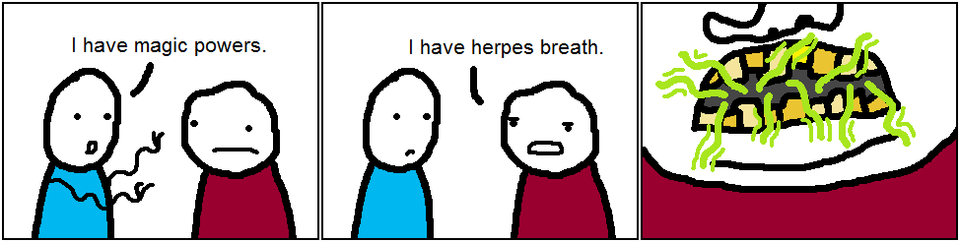 #01 - Crudely Drawn Herpes Breath