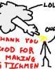 Thank You God For Making Stickmen