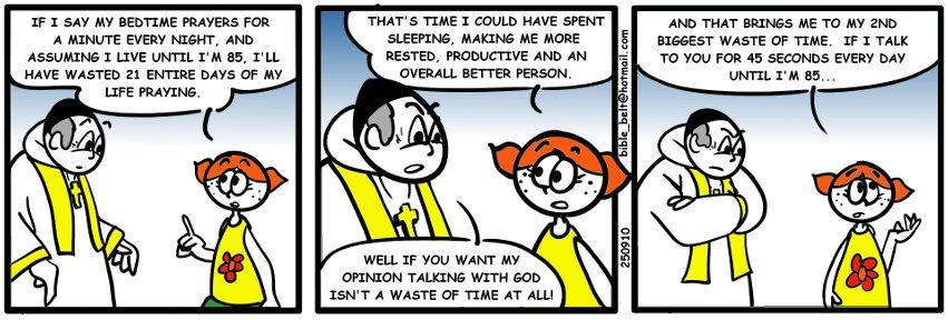 Bedtime prayers