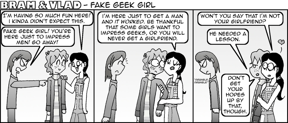 Fake geek girl
