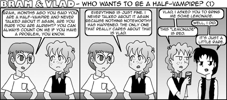 Who wants to be a half-vampire? (1)