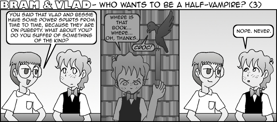 Who wants to be a half-vampire? (3)