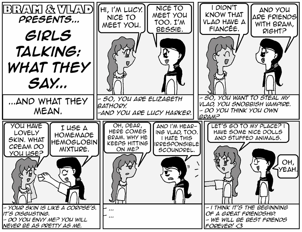 Girls talking