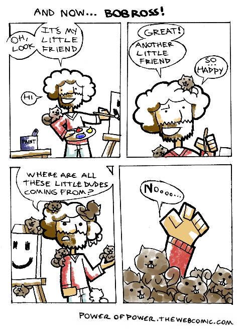 Bob Ross’ Little Friends