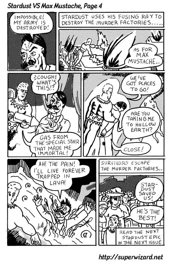 Stardust VS Max Mustache, Page 4