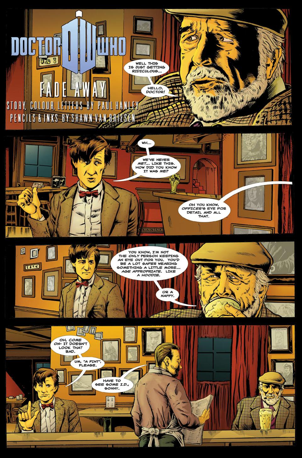 Doctor Who: Fade Away Page 1