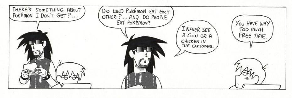 64. Do pokemon eat each other?