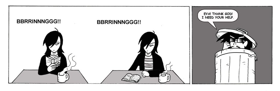 103. Hiding out.