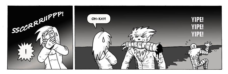 120. Tear away.