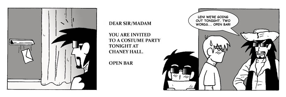134. Open bar.