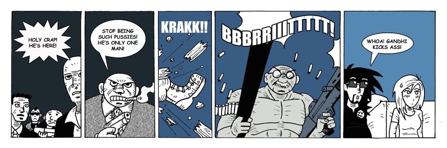158. Action Gandhi.