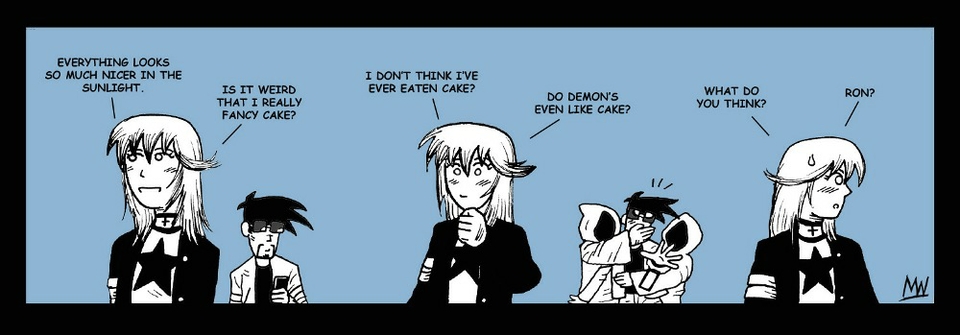 Do demons like cake?