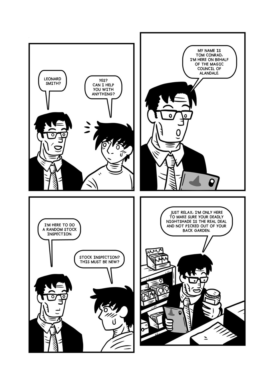 143. Random stock inspection.