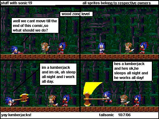 Stuff with sonic 19