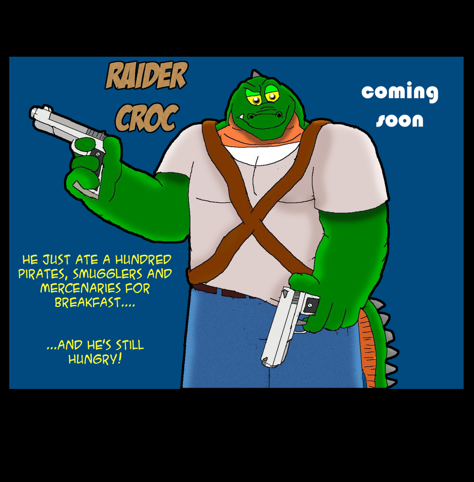 Raider croc-coming soon