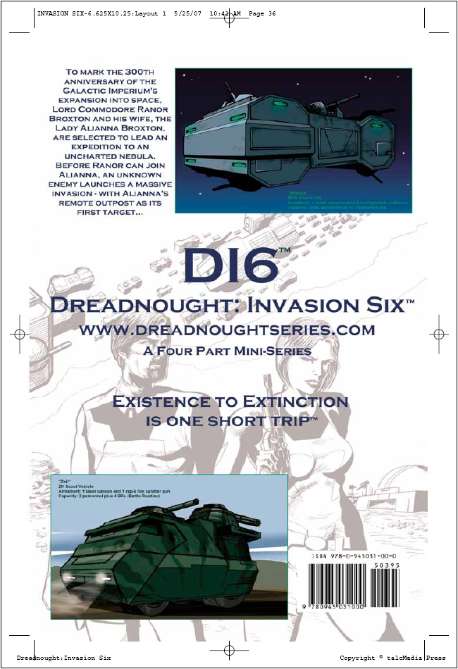 036 Dreadnought: Invasion Six #1