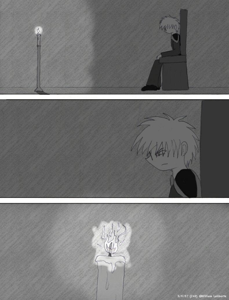(240) - Contemplating by Candlelight