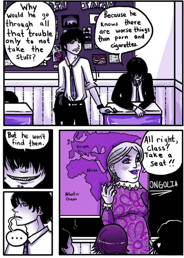 The dress. THE DRESS. (Ch. 2 Pg. 13)