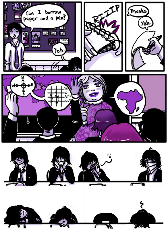 Woe woe woe school. (Ch. 2 Pg. 14)