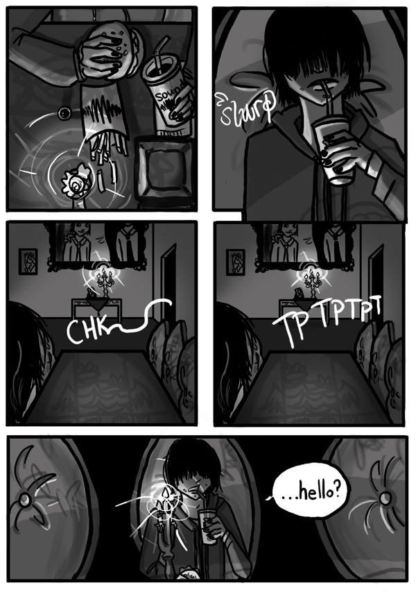 Why doesn't he put some lights on? (Ch. 3 Pg. 2)