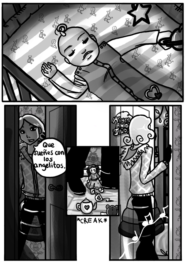 Dream with little angels. (Ch. 3 Pg. 6)