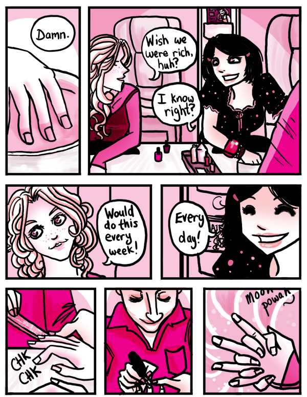 Manicures. (Ch 5 Pg 9)