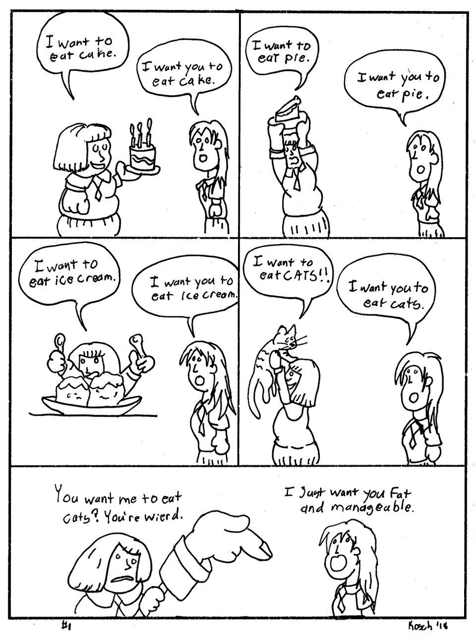 They meet for the first time