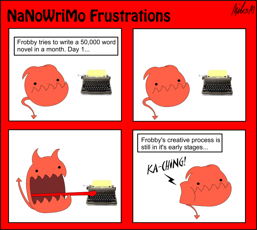 NaNoWriMo Frustrations